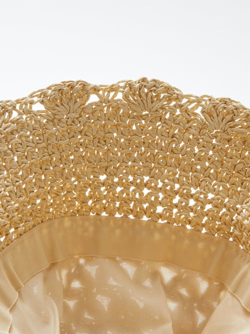 Chapeau ajouré forme cloche - Kiabi