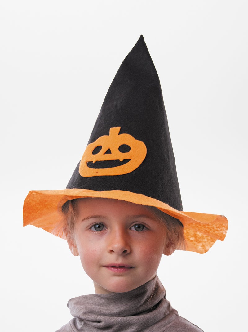 Chapeau Citrouille Brodé Halloween – Unisexe Adulte/Ado – Réglable, Confortable – Parfait Pour Fêtes Et Défilés D’Automne
