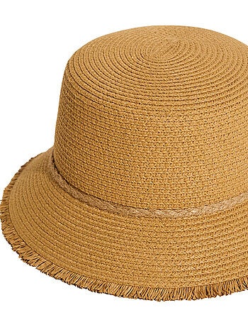 Chapeau cloche de plage flexible pamela