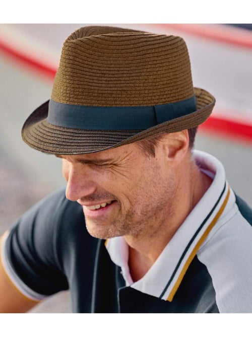 Chapeau de Paille Marron - ATLAS FOR MEN - Kiabi Chapeau de Paille Marron - ATLAS FOR MEN - Kiabi