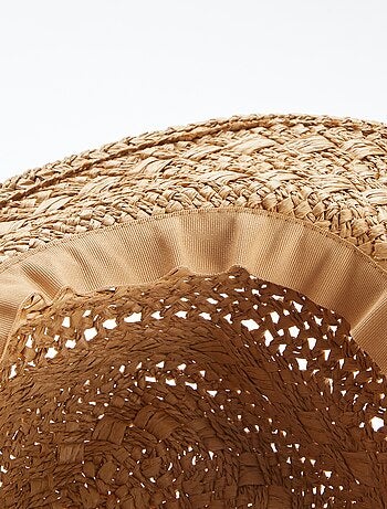 Chapeau en paille casual