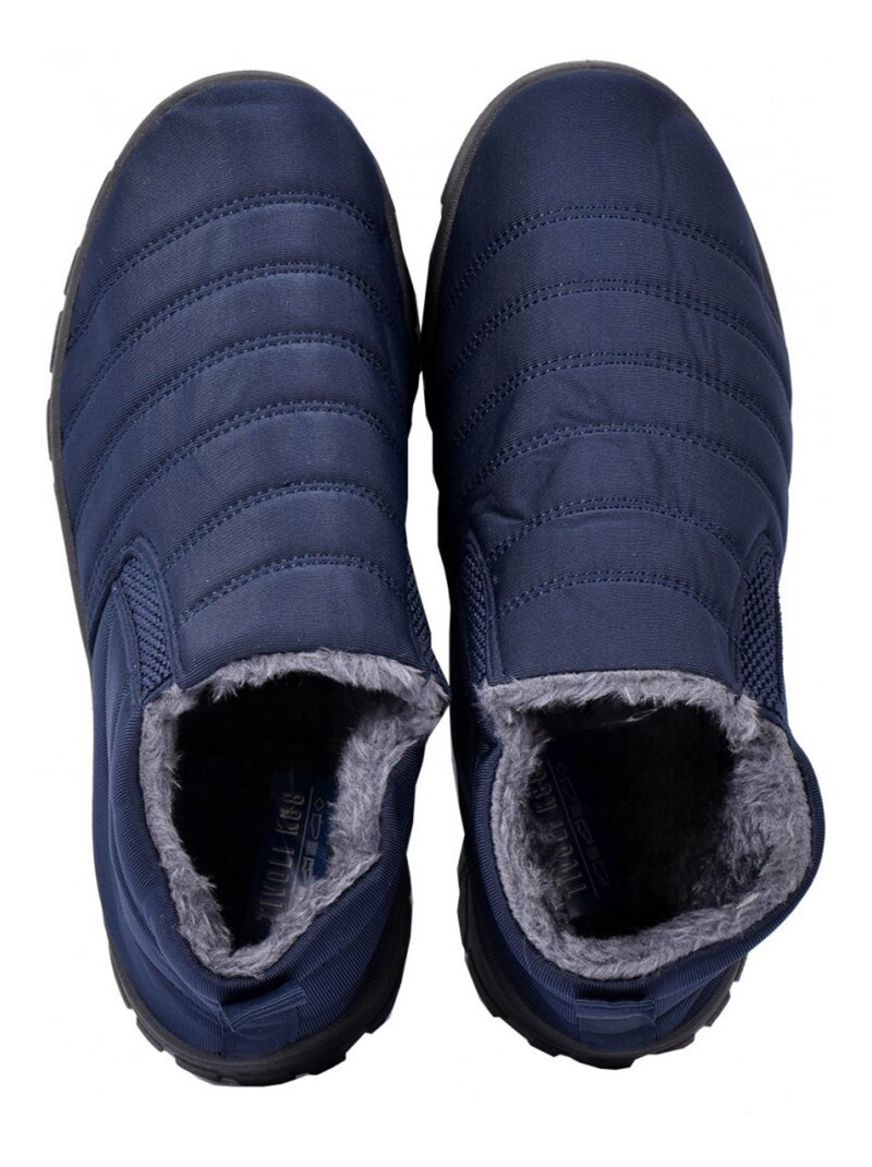 CHARENTAISE Femme Pantoufle PREMIUM Bleu marine - Kiabi