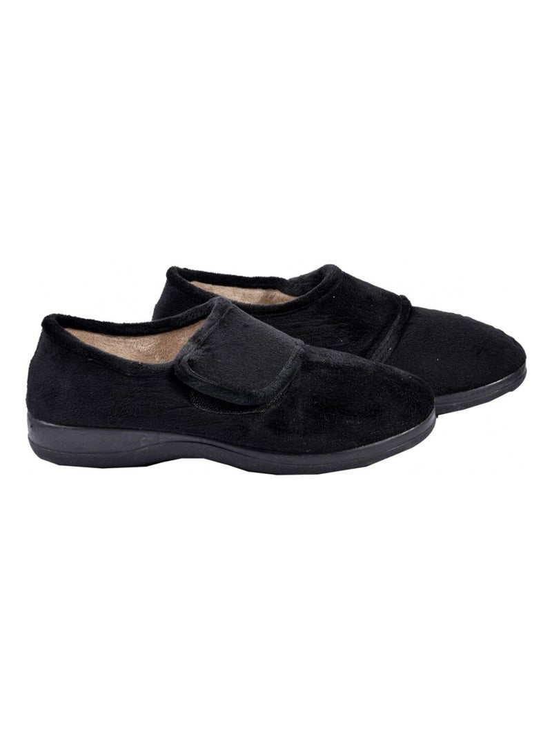 Charentaise femme pantoufle premium Noir - Kiabi