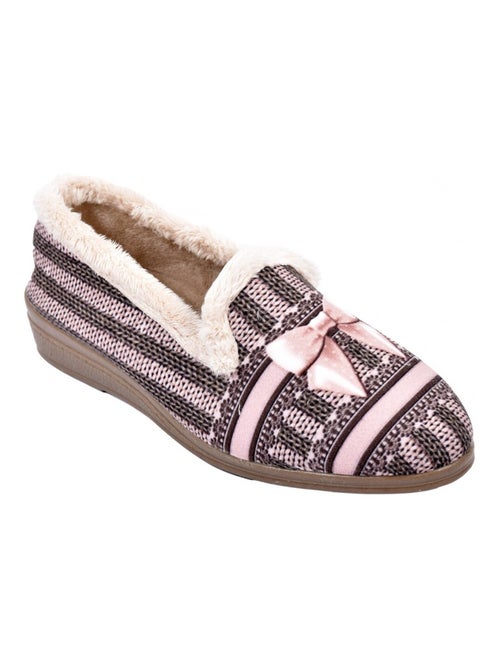 Charentaise femme premium fantaisie - Kiabi Charentaise femme premium fantaisie - Kiabi