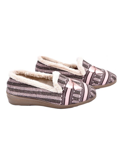 Charentaise femme premium fantaisie - Kiabi Charentaise femme premium fantaisie - Kiabi