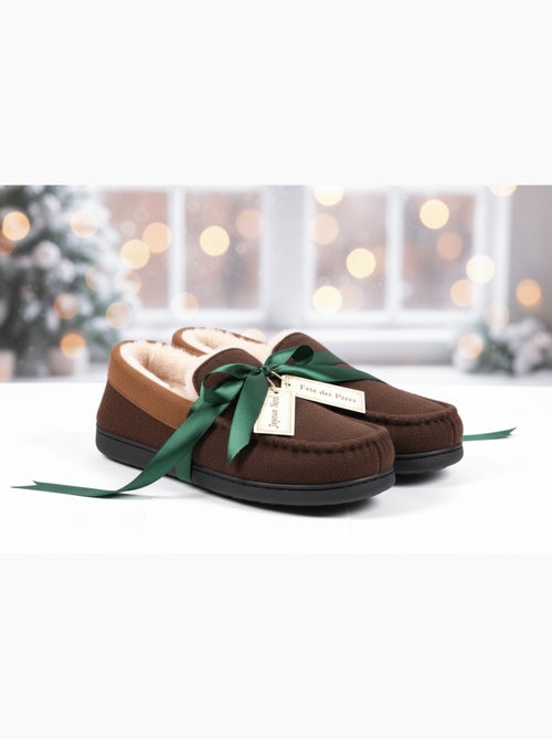 Charentaise fourrée homme Pantoufle PREMIUM MU9733 - Kiabi Charentaise fourrée homme Pantoufle PREMIUM MU9733 - Kiabi