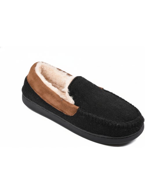 Charentaise fourrée homme Pantoufle PREMIUM MU9733 - Kiabi Charentaise fourrée homme Pantoufle PREMIUM MU9733 - Kiabi