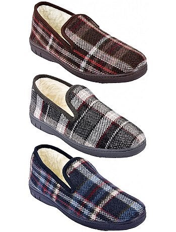 CHARENTAISE Homme Pantoufle FOURREE