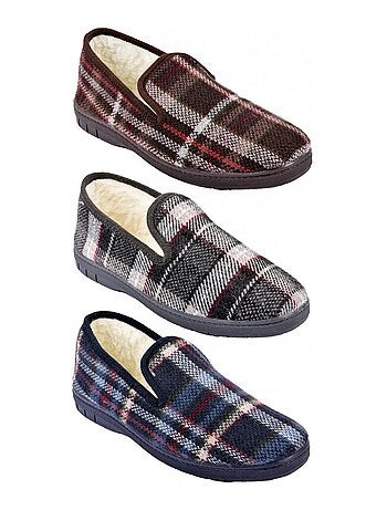 CHARENTAISE Homme Pantoufle FOURREE