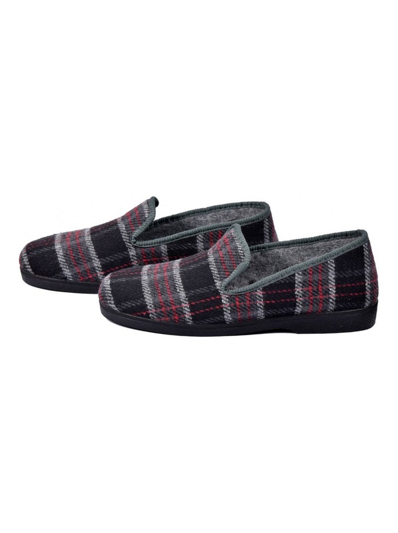 Charentaise homme pantoufle premium Gris - Kiabi