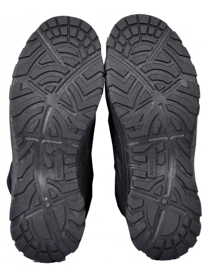 Charentaise homme pantoufle premium Noir - Kiabi