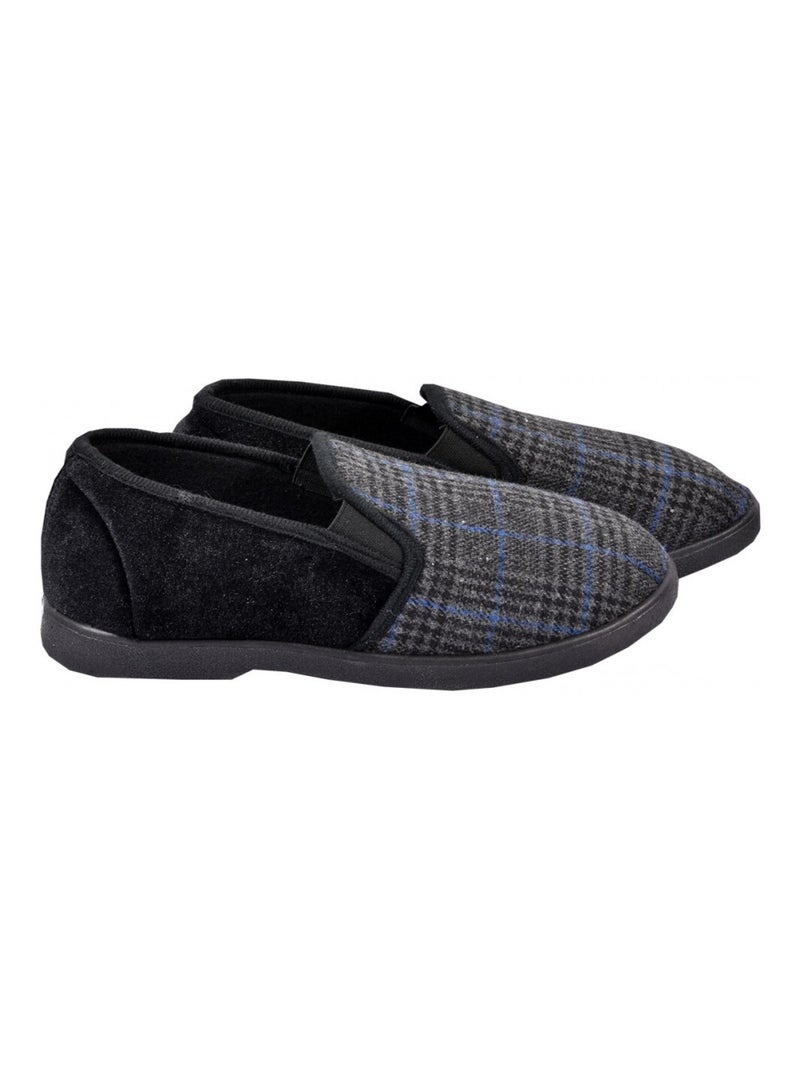 CHARENTAISE Homme Pantoufle PREMIUM Noir - Kiabi
