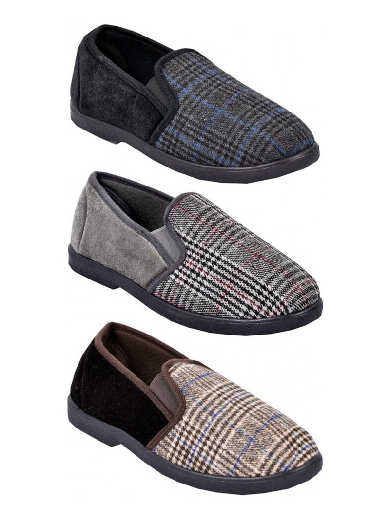 CHARENTAISE Homme Pantoufle PREMIUM Noir - Kiabi