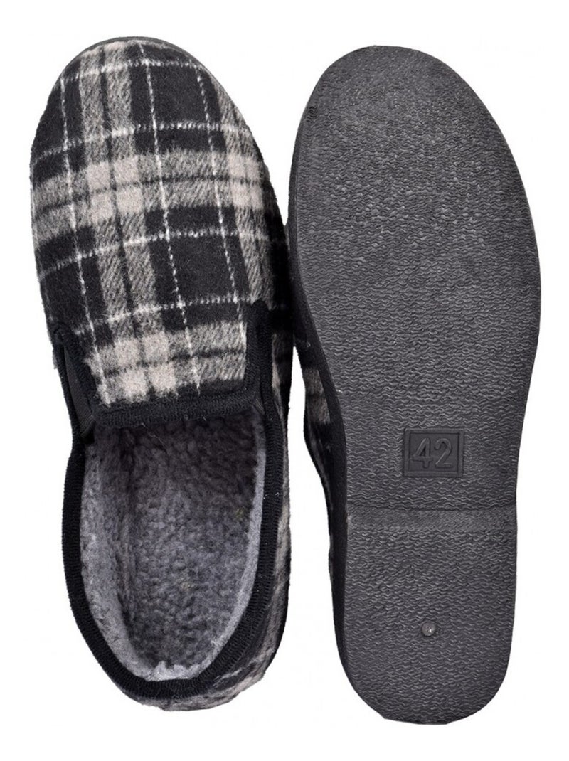 CHARENTAISE Mixte Pantoufle PREMIUM Noir - Kiabi