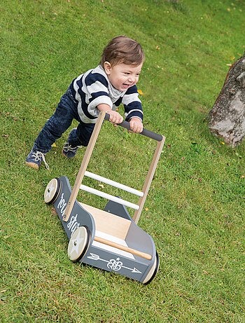 Chariot de marche en bois à vitesse ajustable 'Rock Star Baby 3' ROBA