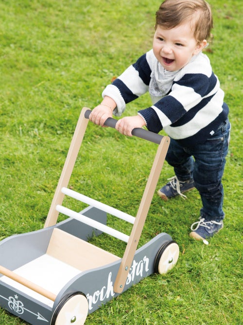 Chariot de marche en bois à vitesse ajustable 'Rock Star Baby 3' ROBA - Kiabi