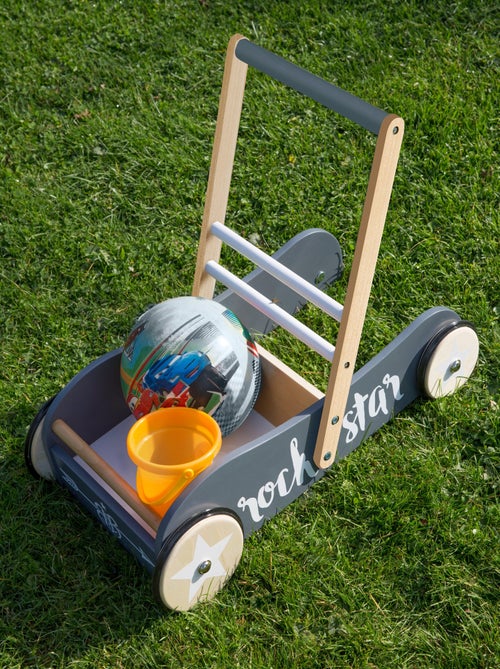 Chariot de marche en bois à vitesse ajustable 'Rock Star Baby 3' ROBA - Kiabi