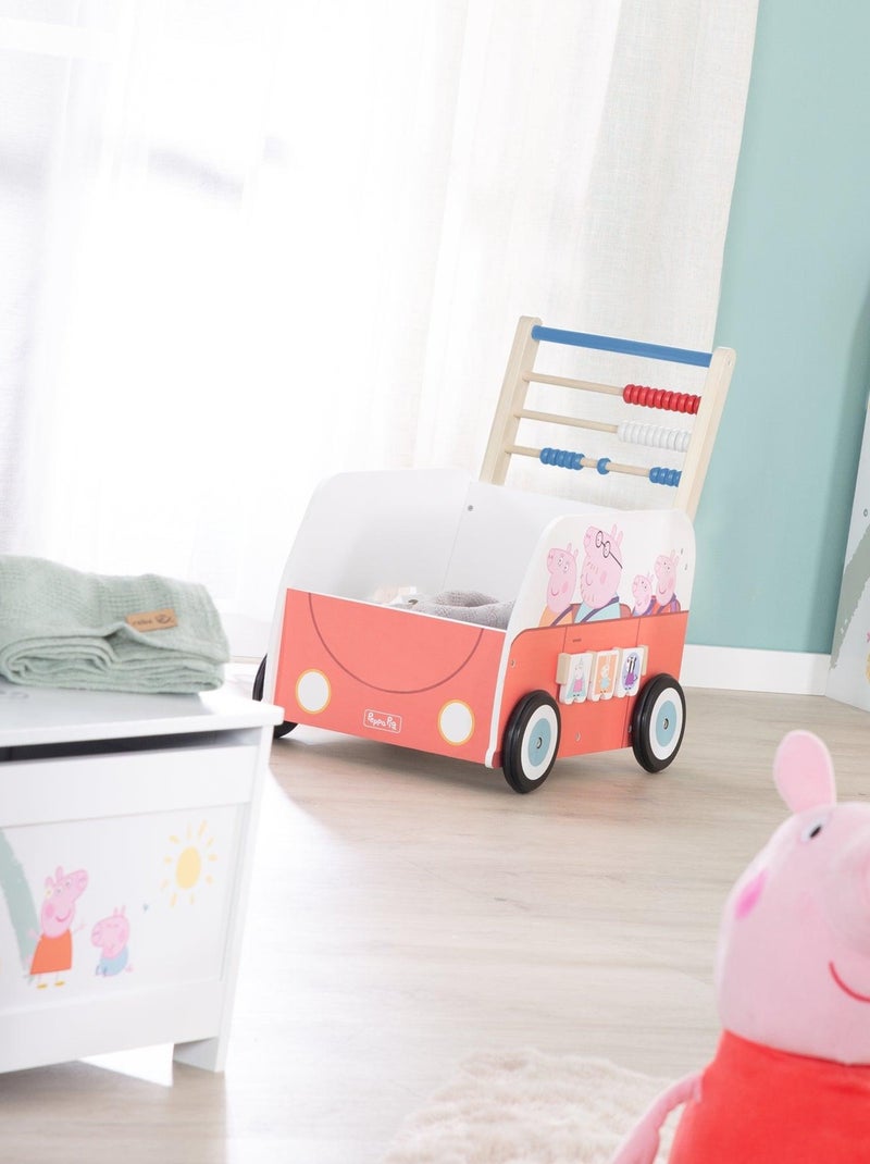 Chariot de marche multi-activités Peppa Pig ROBA Blanc Rose - Kiabi