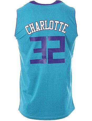 Charlotte 32 basketbalshirt blauw heren sport zone