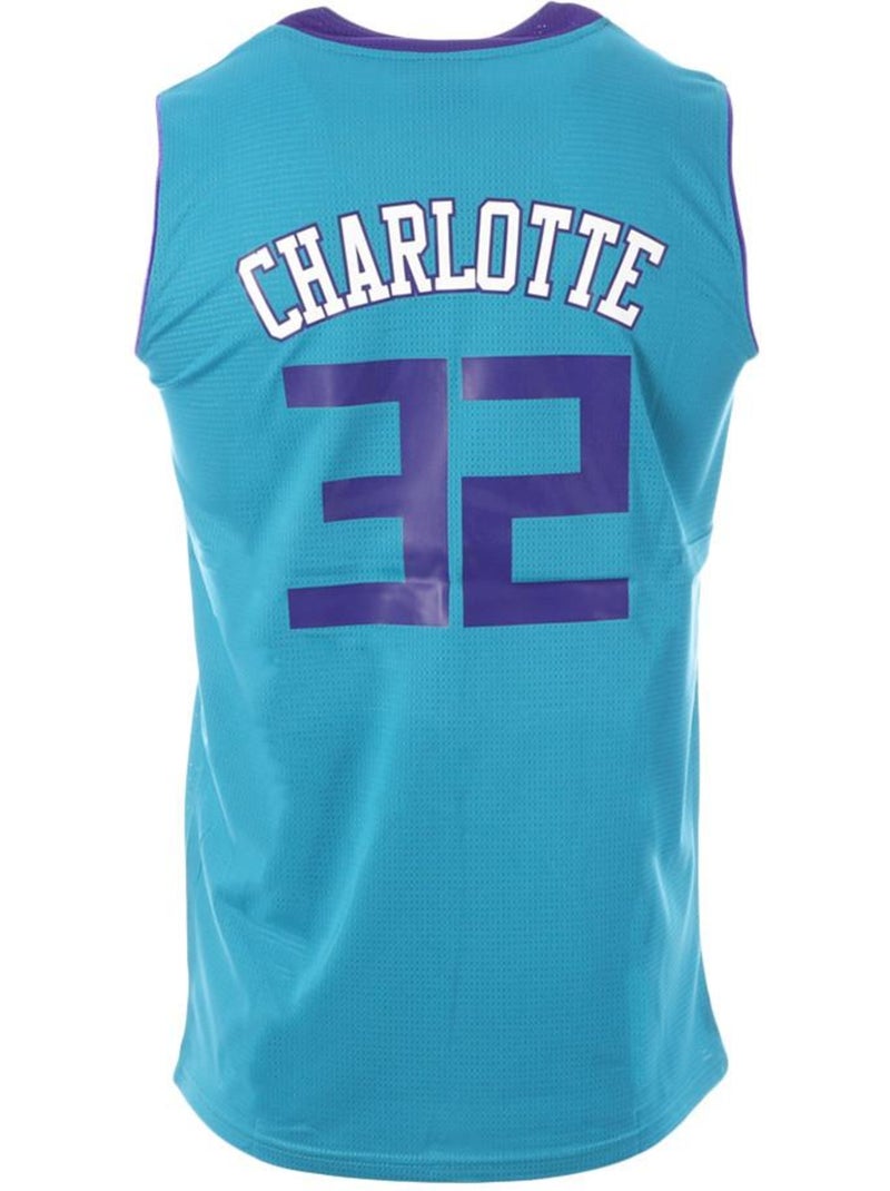 Charlotte 32 Basketbalshirt Blauw Heren Sport Zone Blauw - Kiabi