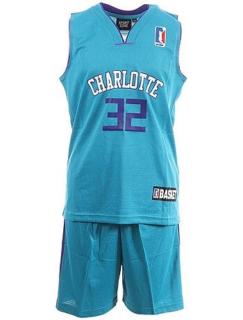 Charlotte basketbalset blauw/wit kinderen sport zone