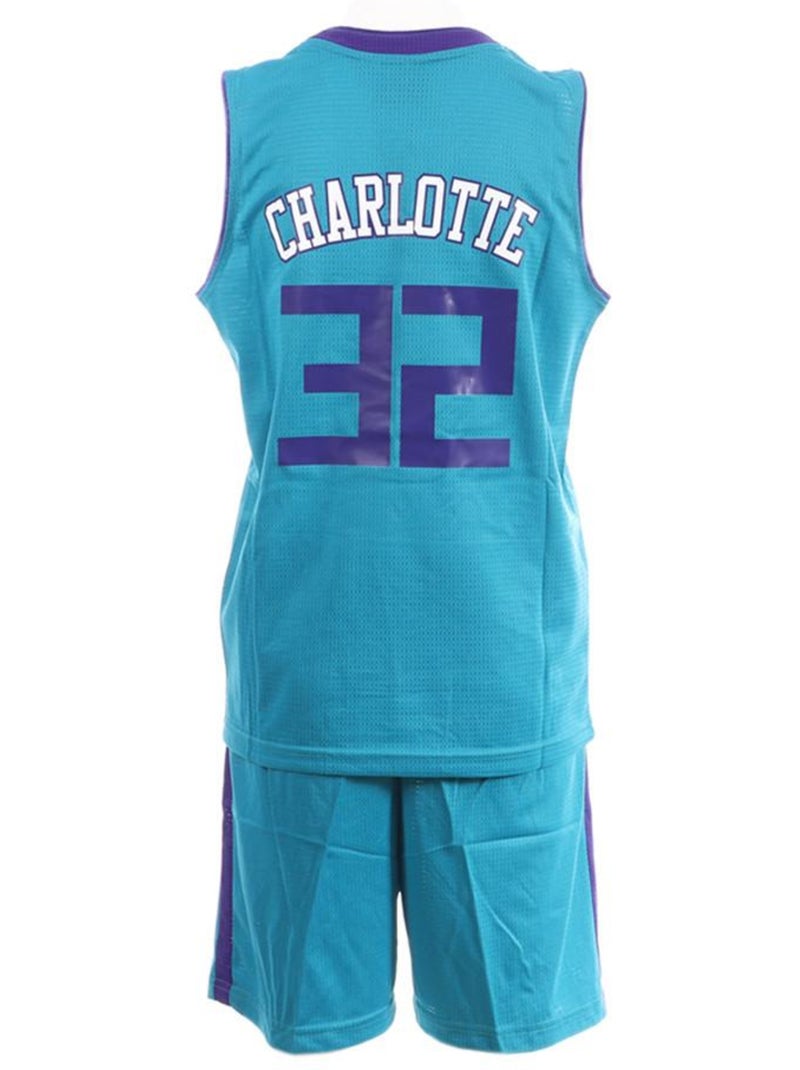 Charlotte Basketbalset Blauw/Wit Kinderen Sport Zone Blauw - Kiabi