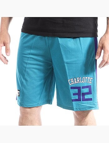 Charlotte hornets sport zone blauwe basketbalshort voor heren
