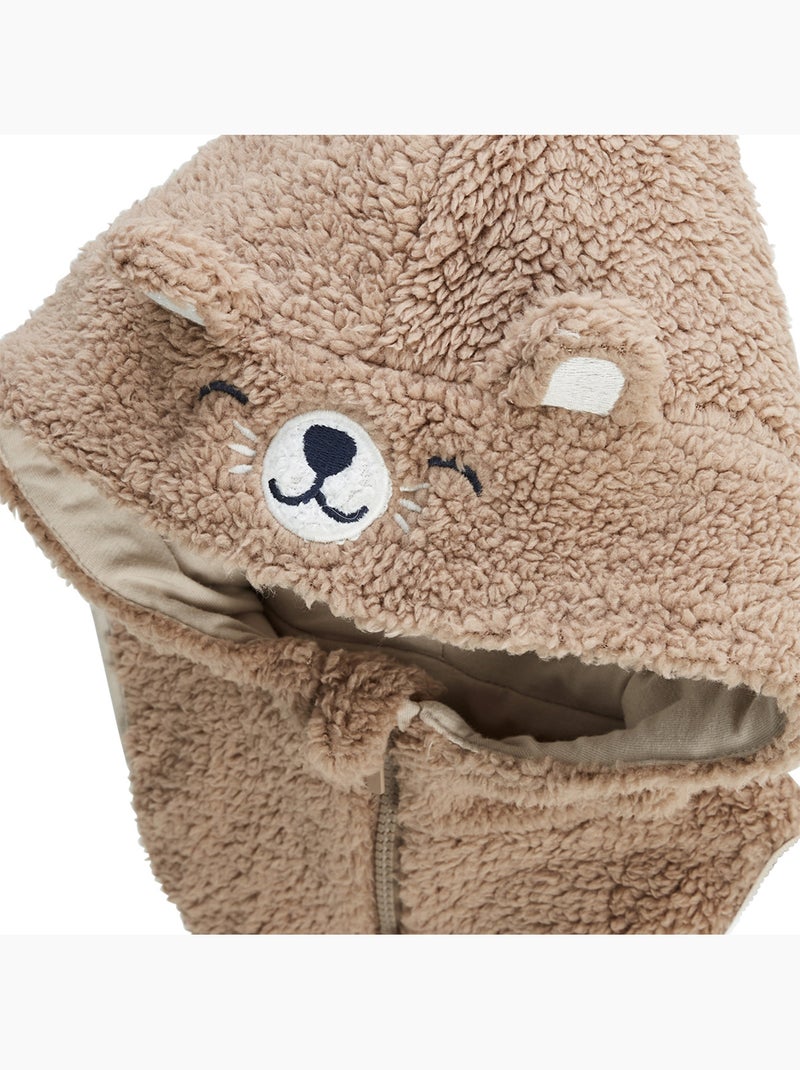 Charly Sherpa babykap Bruin - Kiabi