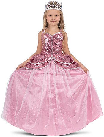 Charmant prinsessenkostuum met onderrok