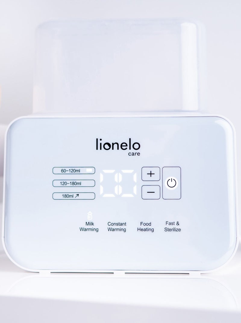 Chauffe-biberon 6en1 Lionelo Thermup Double - Chauffage de deux bouteilles - Rapide et intuitif Blanc - Kiabi