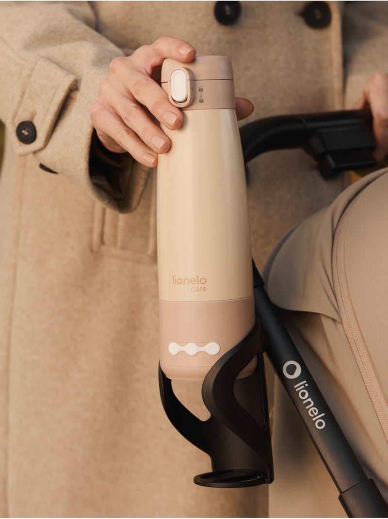 Chauffe-biberon Nomade LIONELO Thermup Bottle - 350 ml - 20h sans fil Beige - Kiabi