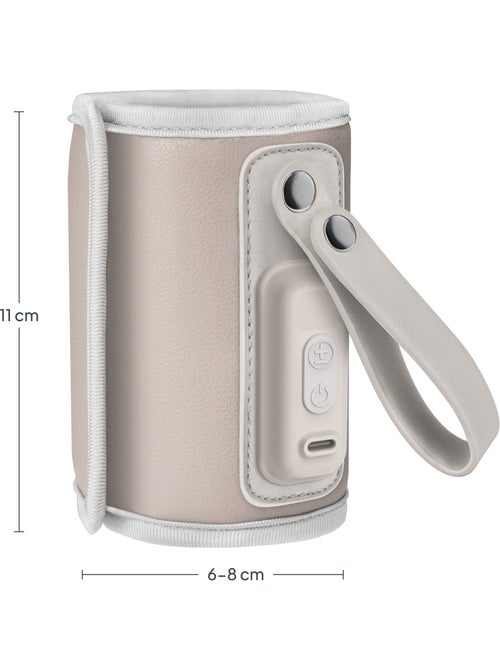 Chauffe-biberon portable LIONELO Thermup Go - USB - Température jusqu'à 24h - Sans BPA - Kiabi