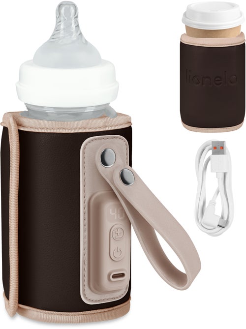 Chauffe-biberon portable LIONELO Thermup Go - USB - Température jusqu'à 24h - Sans BPA - Kiabi