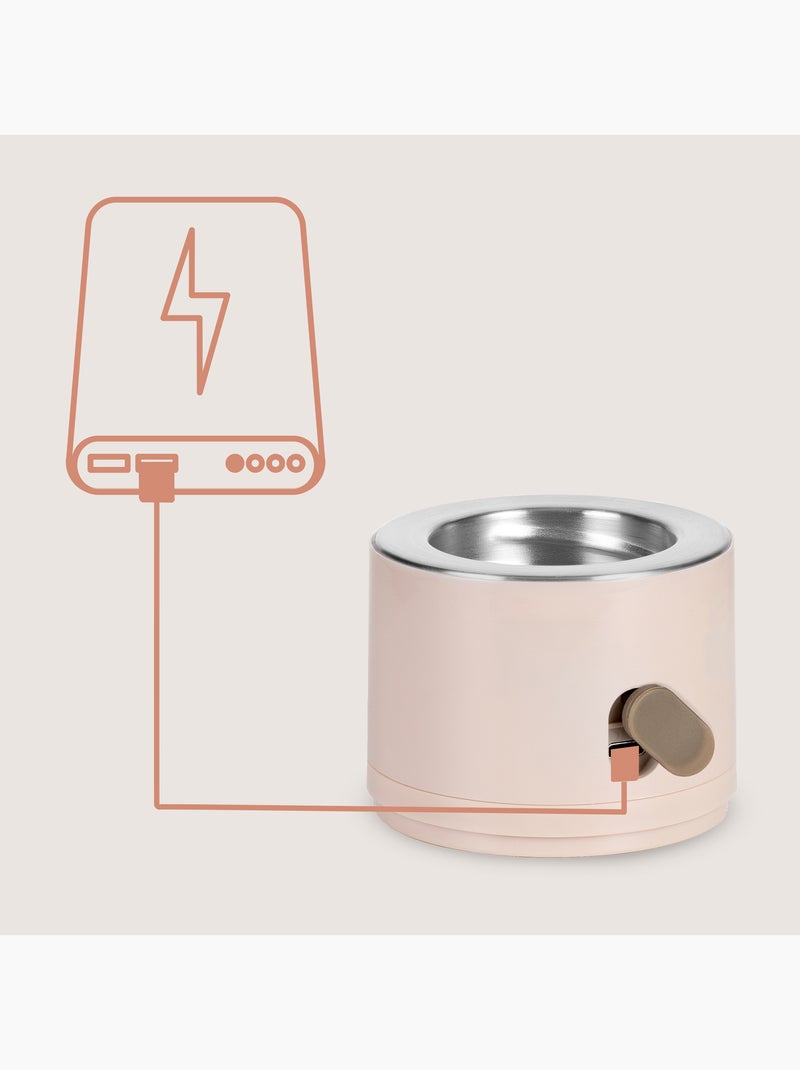 Chauffe-biberon sans fil LIONELO Thermup - 180ml - 90ml en 3 min - 37-50 °C - Adaptateurs universels Beige - Kiabi