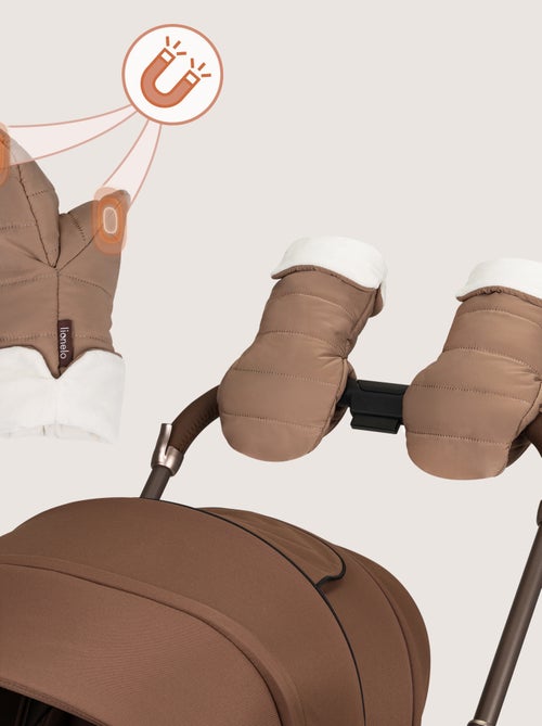 Chauffe-main poussette LIONELO Handmuff - Moufle poussette - Universelle - Imperméable - Kiabi Chauffe-main poussette LIONELO Handmuff - Moufle poussette - Universelle - Imperméable - Kiabi