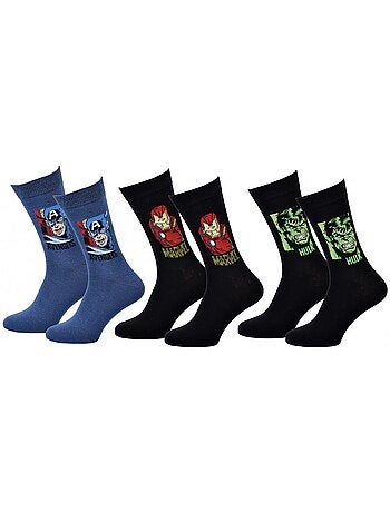 Chaussettes AVENGERS - Pack de 3