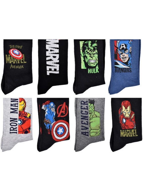 Chaussettes AVENGERS - Pack de 8 - Kiabi Chaussettes AVENGERS - Pack de 8 - Kiabi