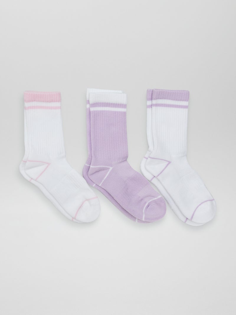 Chaussettes Blanc - Kiabi