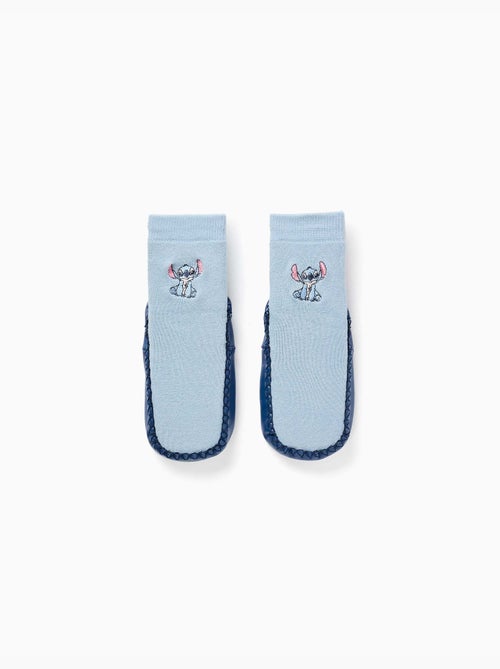 Chaussettes-chaussons avec semelle antidérapante et Stitch - Kiabi