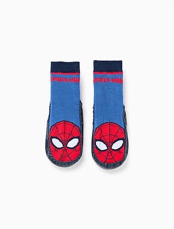 Chaussettes-chaussons spider-man