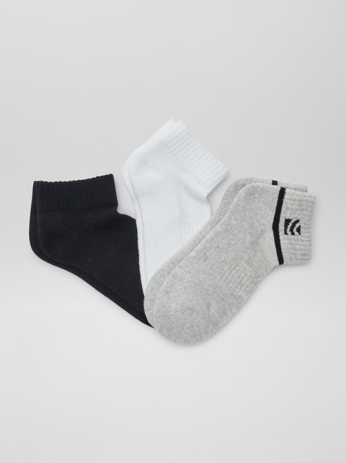 Chaussettes courtes de sport - Kiabi