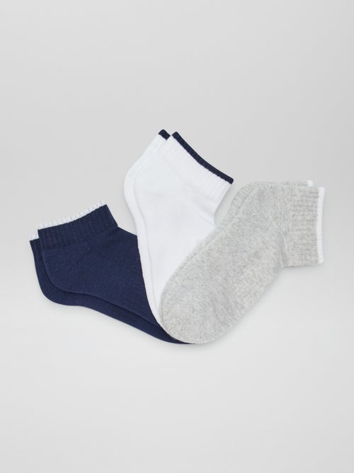 Chaussettes courtes de sport - Kiabi