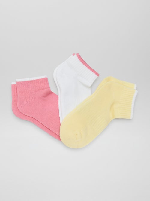 Chaussettes courtes de sport - Kiabi