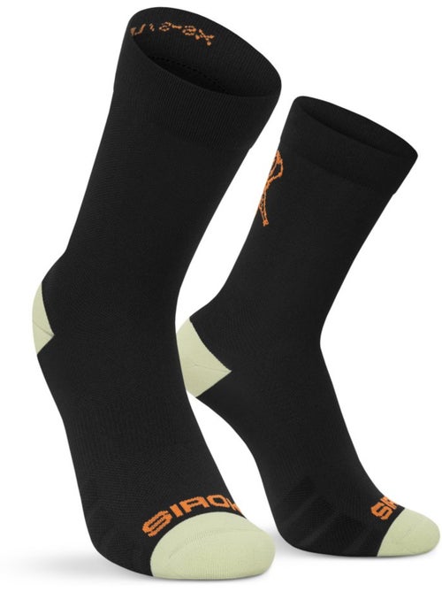 Chaussettes cyclotourisme mi-mollet cyclisme homme et femme st1 - Kiabi