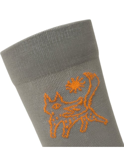 Chaussettes cyclotourisme mi-mollet cyclisme homme et femme st1 - Kiabi