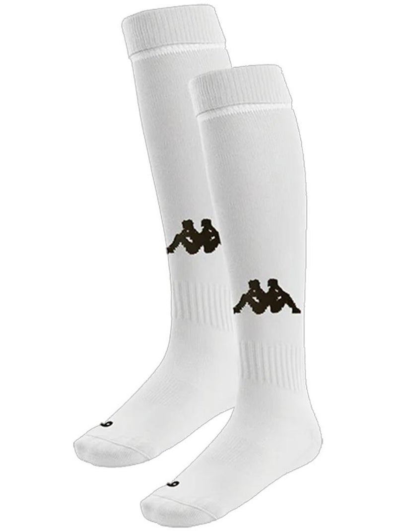 Chaussettes de Football Kappa Blanc - Kiabi