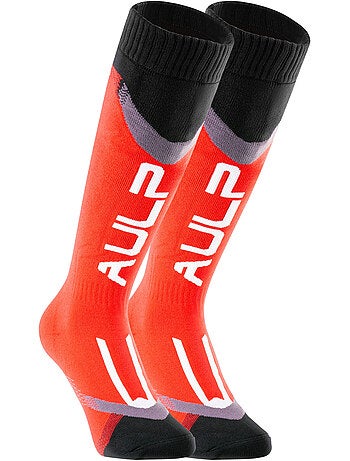Chaussettes de ski aulp access red aulp