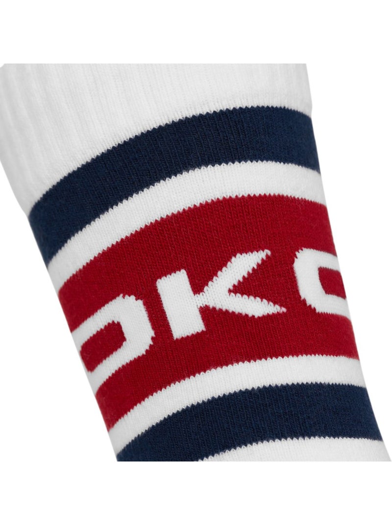 Chaussettes de ski rétro homme et femme albulapass Blanc - Kiabi