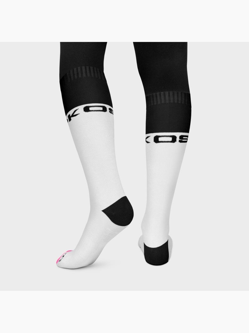 Chaussettes de snowboard homme et femme fuji Blanc - Kiabi