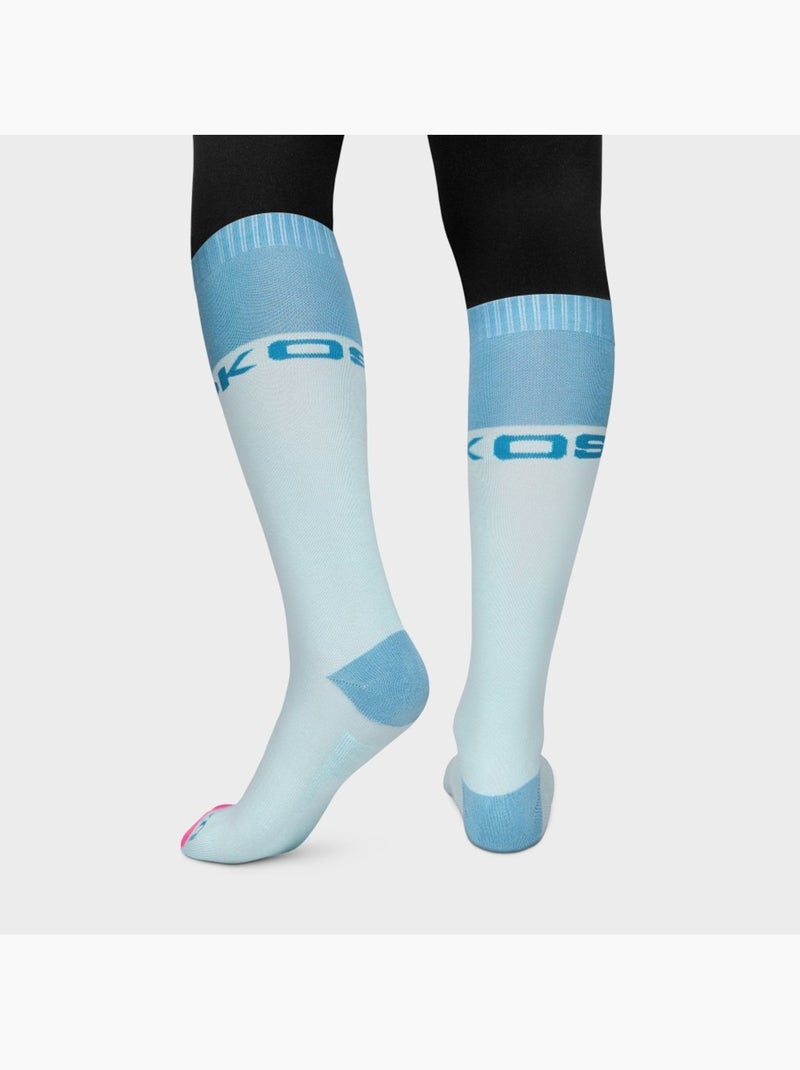 Chaussettes de snowboard homme et femme fuji light Bleu - Kiabi